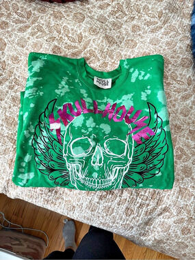 Skullhouse Graphic Tie-Dye sweatshirt